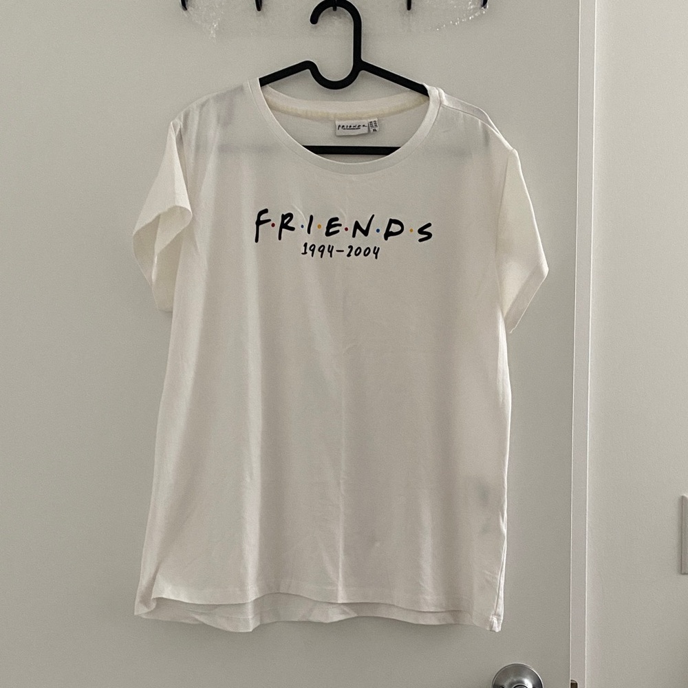 FRIENDS TV Series White Short Sleeve Tee
